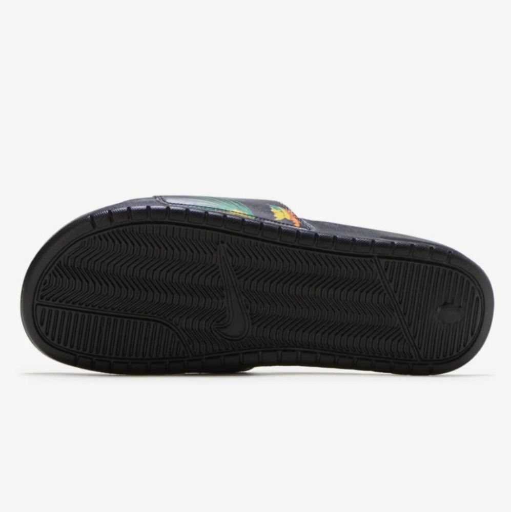 Nike Benassi JDI Print Slide Sandals Floral Unisex - Picture 4 of 5